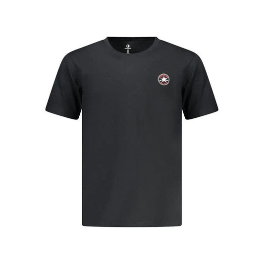 Converse Black Cotton Men T-Shirt by Converse