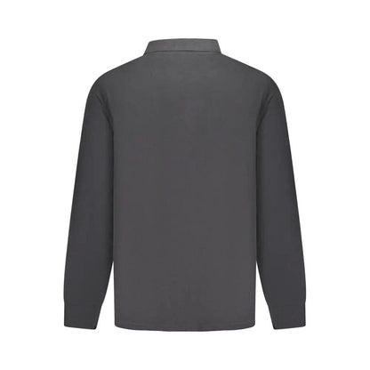North Sails Black Cotton Men Polo Shirt by North Sails