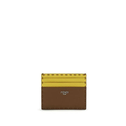Fendi Multicolor Calf Leather Bos Taurus Wallet by Fendi