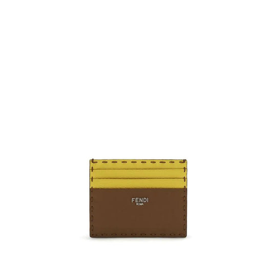 Fendi Multicolor Calf Leather Bos Taurus Wallet by Fendi