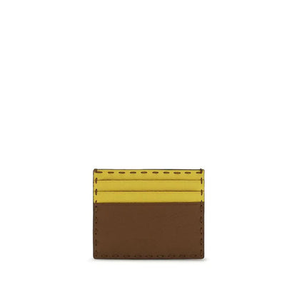 Fendi Multicolor Calf Leather Bos Taurus Wallet by Fendi