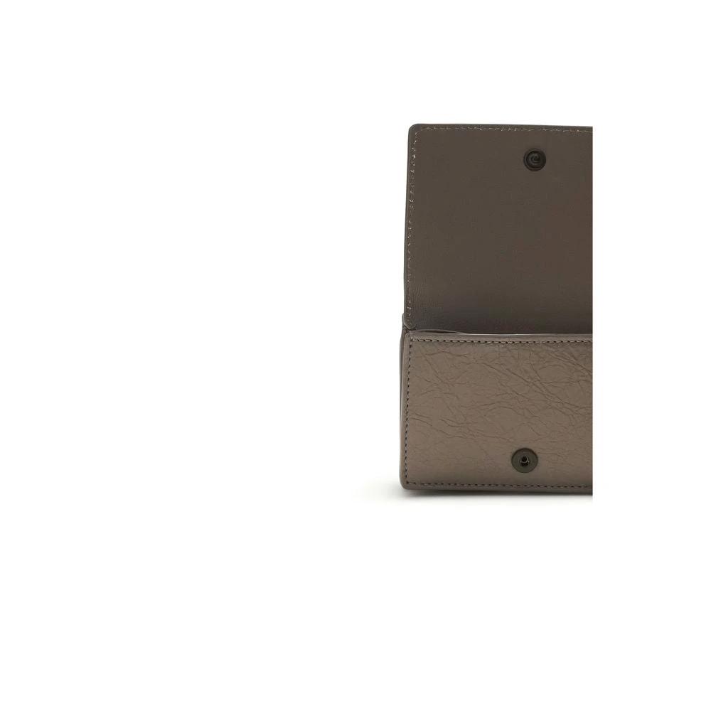 Balenciaga Beige Lamb Ovis Aries Aries Wallet by Balenciaga