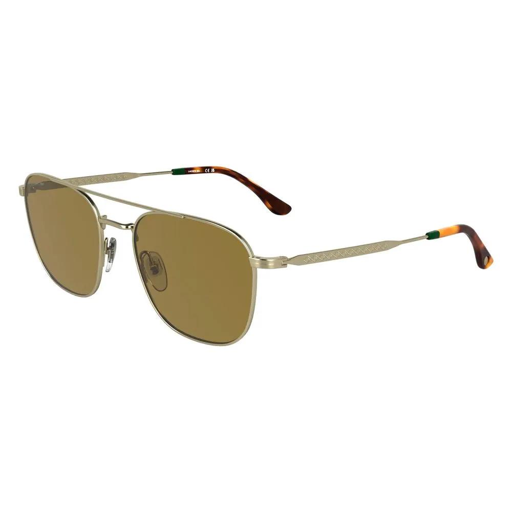 Lacoste Gold Metal Sunglasses by Lacoste