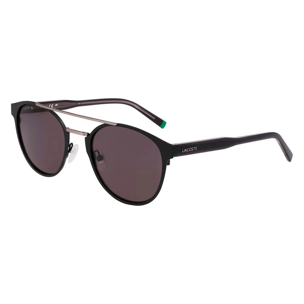 Lacoste Black Metal Sunglasses by Lacoste