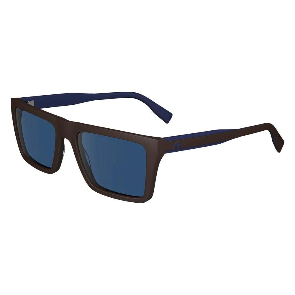 Lacoste Brown Injected Sunglasses by Lacoste