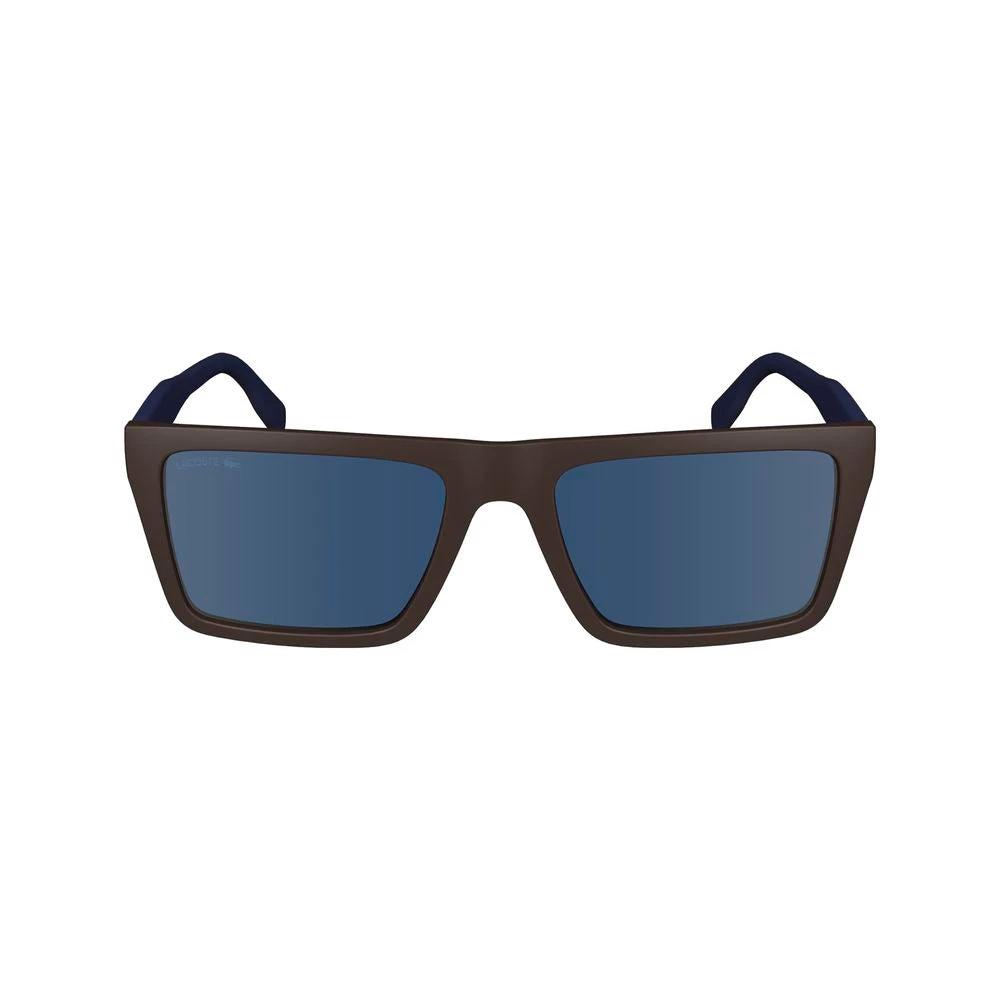 Lacoste Brown Injected Sunglasses by Lacoste