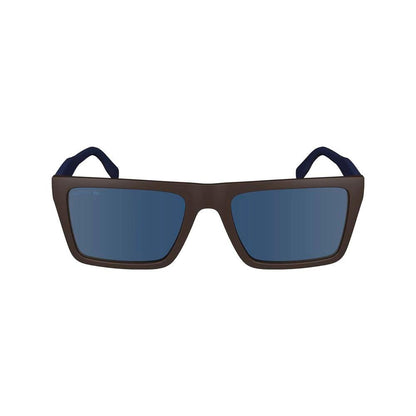 Lacoste Brown Injected Sunglasses by Lacoste