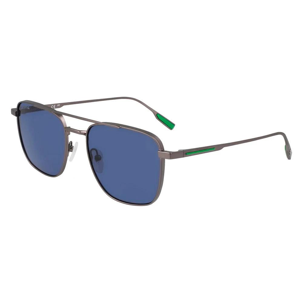 Lacoste Gray Metal Sunglasses by Lacoste