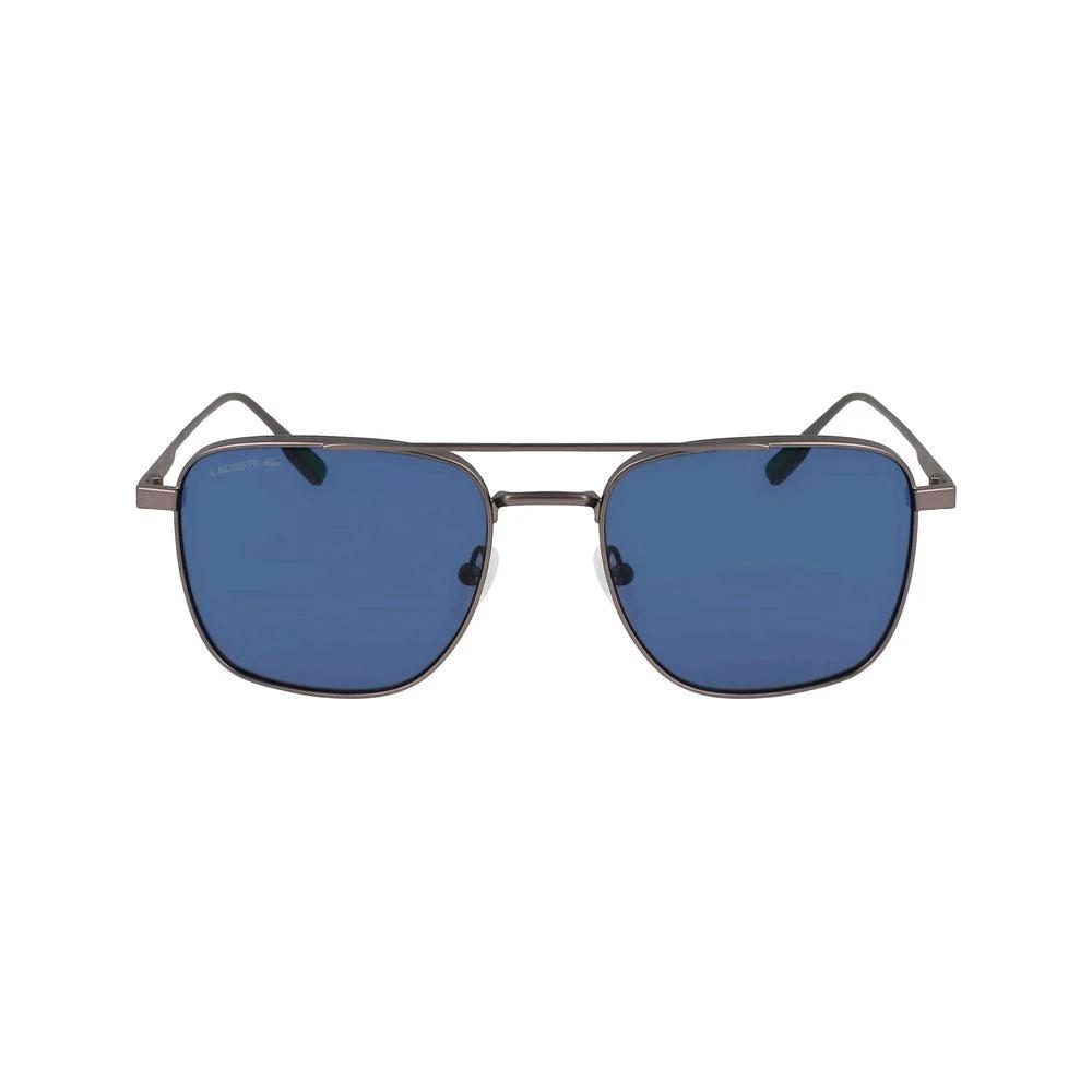 Lacoste Gray Metal Sunglasses by Lacoste
