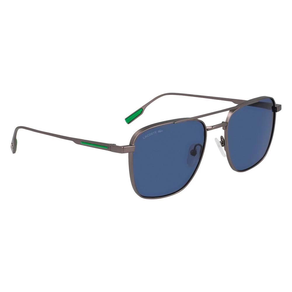 Lacoste Gray Metal Sunglasses by Lacoste