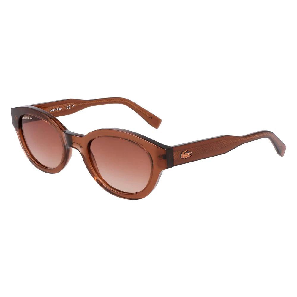 Lacoste Brown Injected Sunglasses by Lacoste