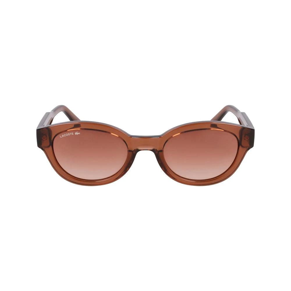 Lacoste Brown Injected Sunglasses by Lacoste