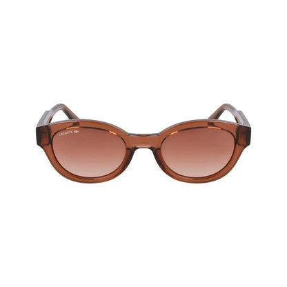 Lacoste Brown Injected Sunglasses by Lacoste