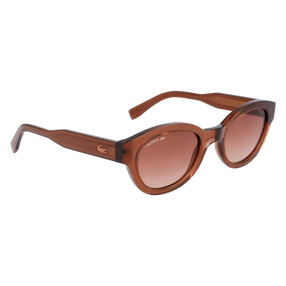 Lacoste Brown Injected Sunglasses by Lacoste