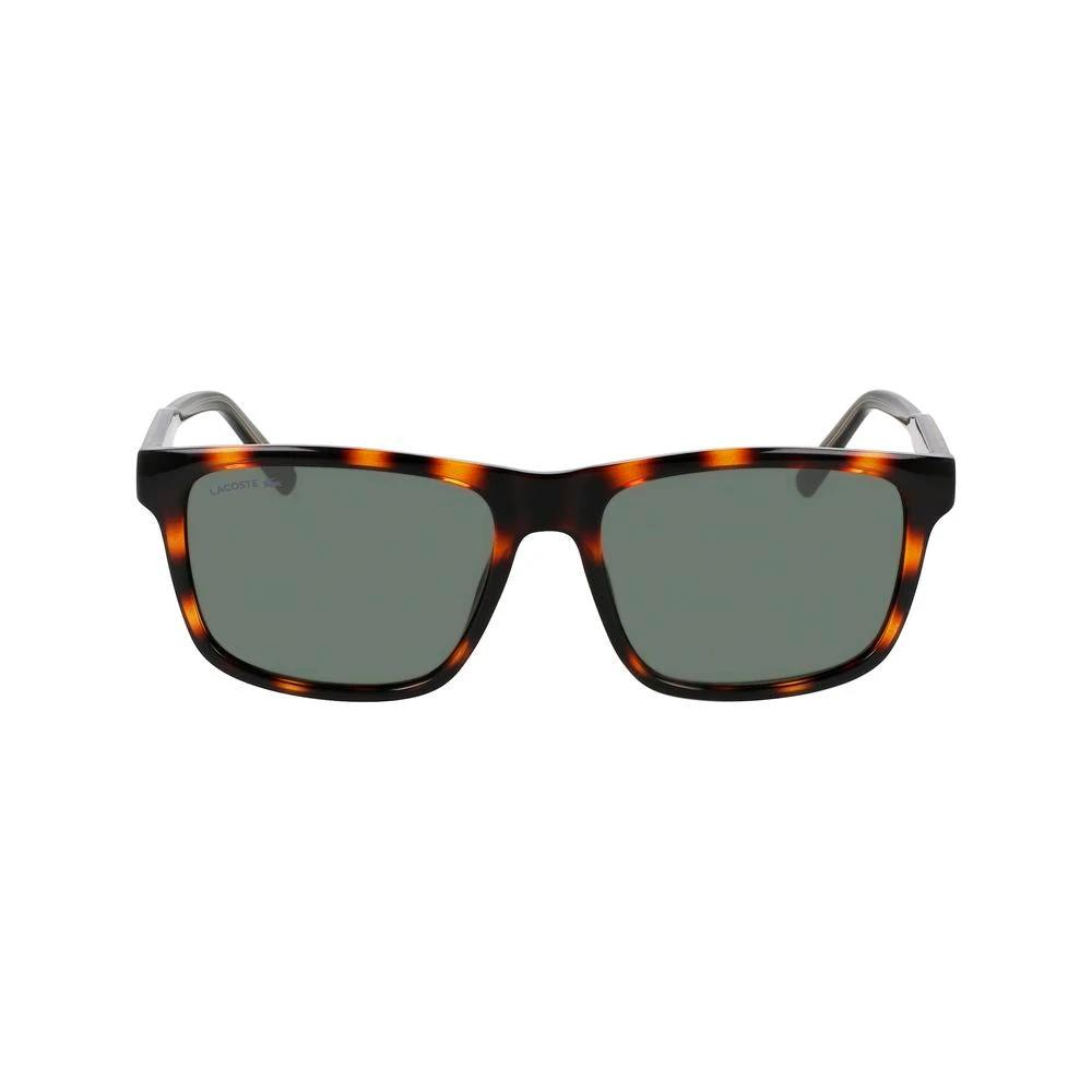 Lacoste Brown Injected Sunglasses by Lacoste
