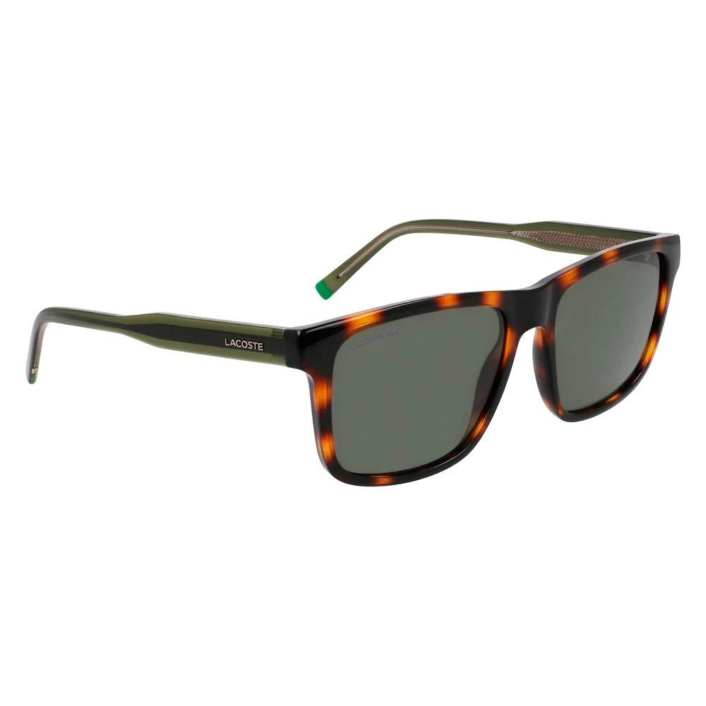 Lacoste Brown Injected Sunglasses by Lacoste