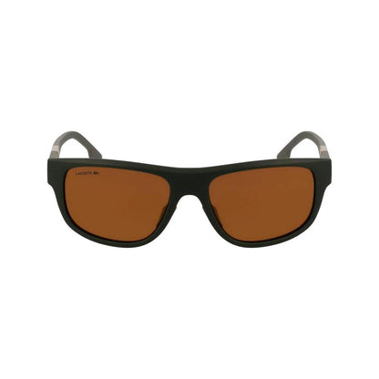Lacoste Brown Injected Sunglasses by Lacoste