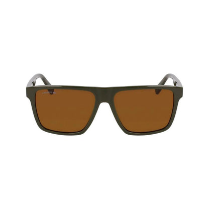 Lacoste Brown Injected Sunglasses by Lacoste