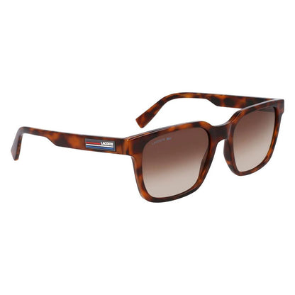 Lacoste Brown Injected Sunglasses by Lacoste