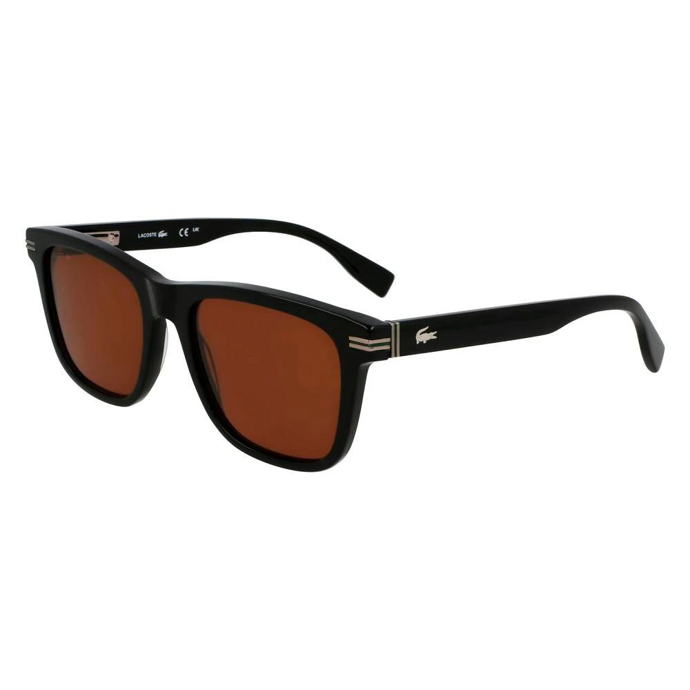 Lacoste Black Acetate Sunglasses by Lacoste