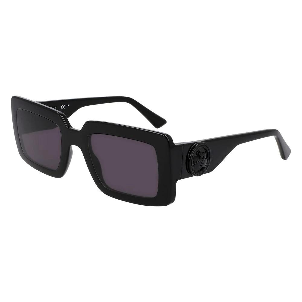 Longchamp Black Injected Sunglasses by Longchamp