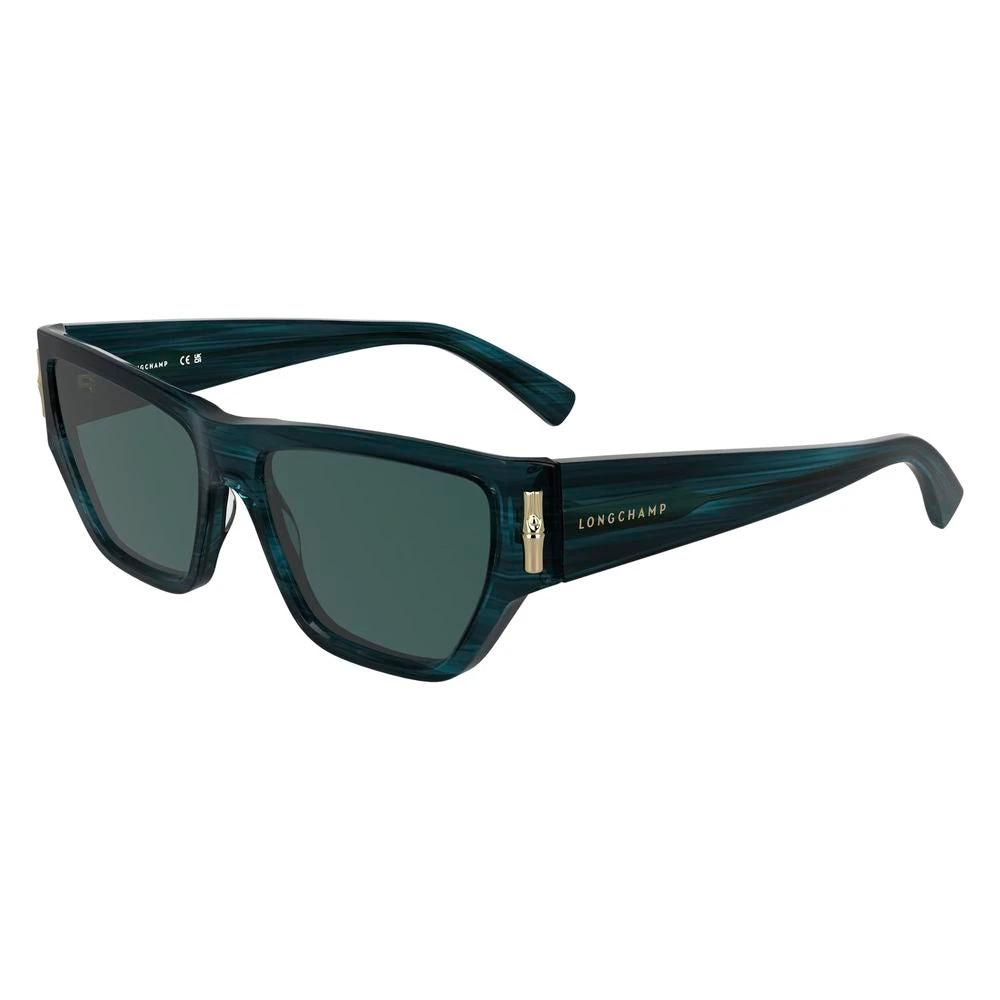 Longchamp Blue Acetate Sunglasses by Longchamp