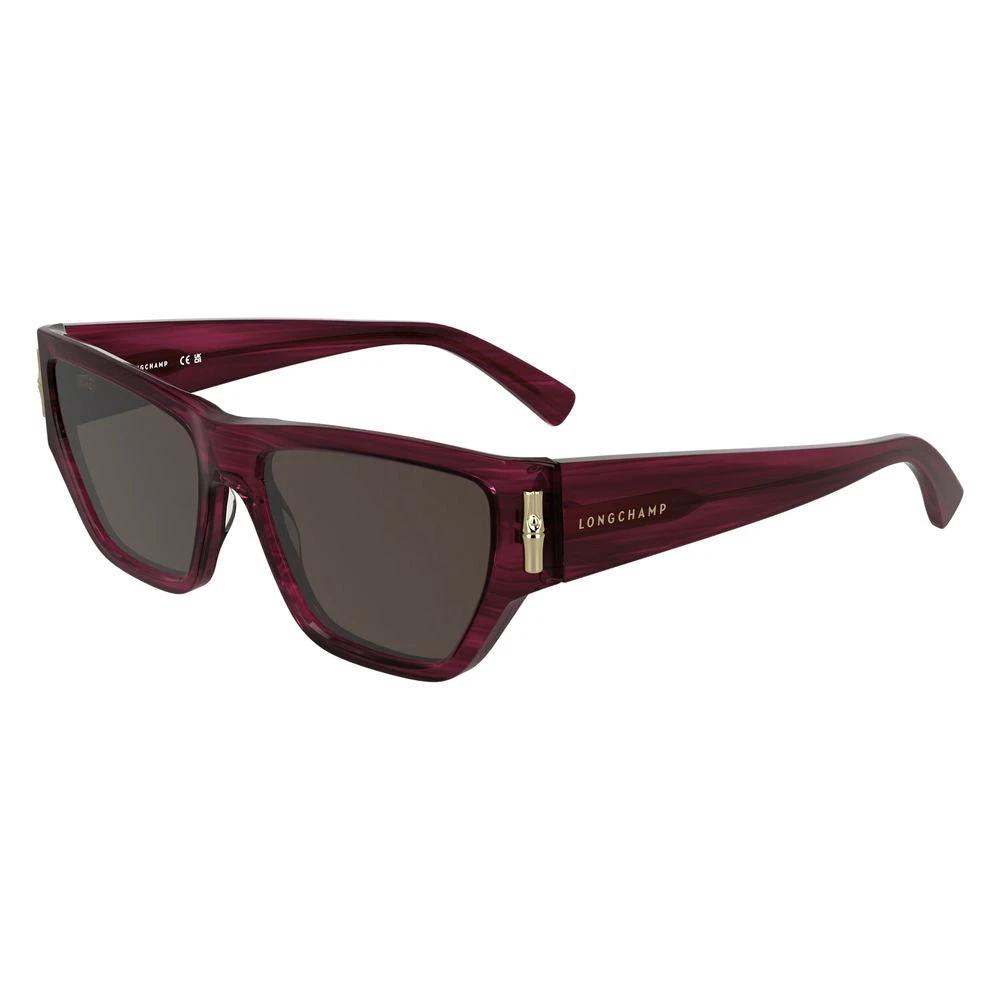 Longchamp Purple Acetate Sunglasses by Longchamp