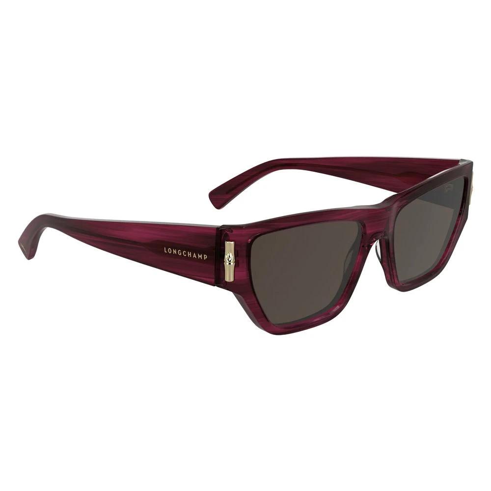 Longchamp Purple Acetate Sunglasses by Longchamp