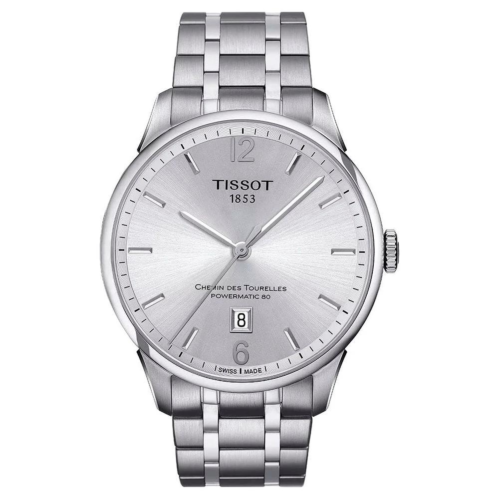 Tissot Gray Stainless Steel Dress Watch by Tissot