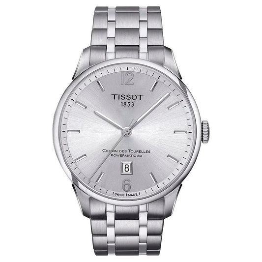 Tissot Gray Stainless Steel Dress Watch by Tissot