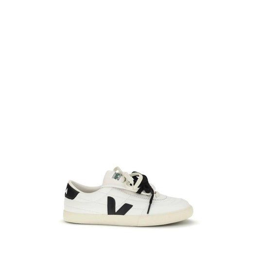 Veja White Calf Leather Bos Taurus Athletic Sneakers by Veja