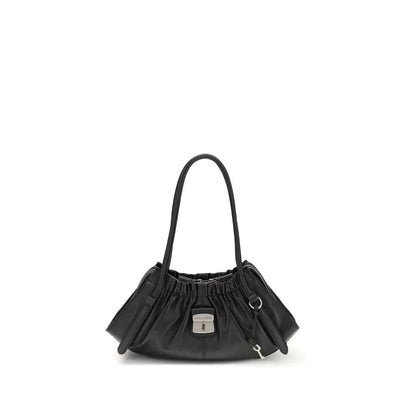 Marc Jacobs Black Lamb Ovis Aries Aries Shoulder Bag by Marc Jacobs