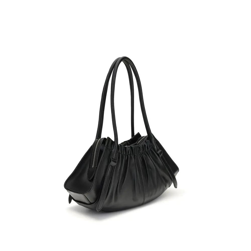 Marc Jacobs Black Lamb Ovis Aries Aries Shoulder Bag by Marc Jacobs