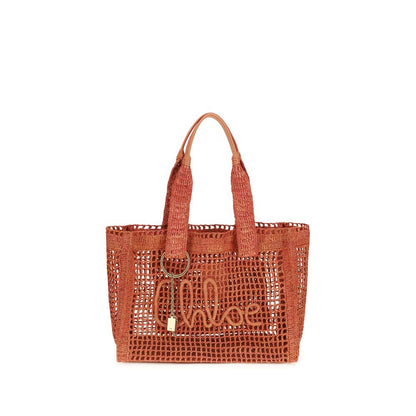 Chloé Multicolor Raffia Shoulder Bag by Chloé