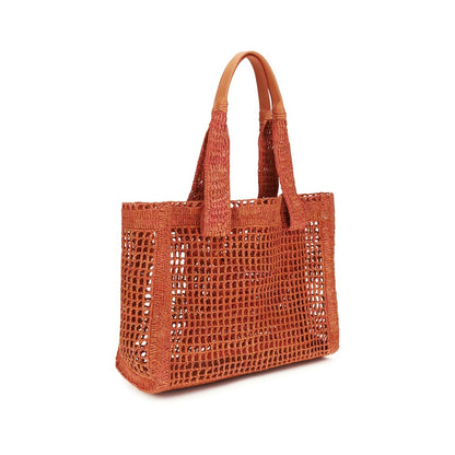 Chloé Multicolor Raffia Shoulder Bag by Chloé