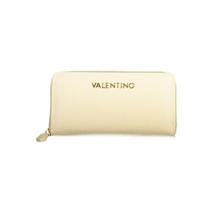 Valentino Beige Polyurethane Women's Wallet