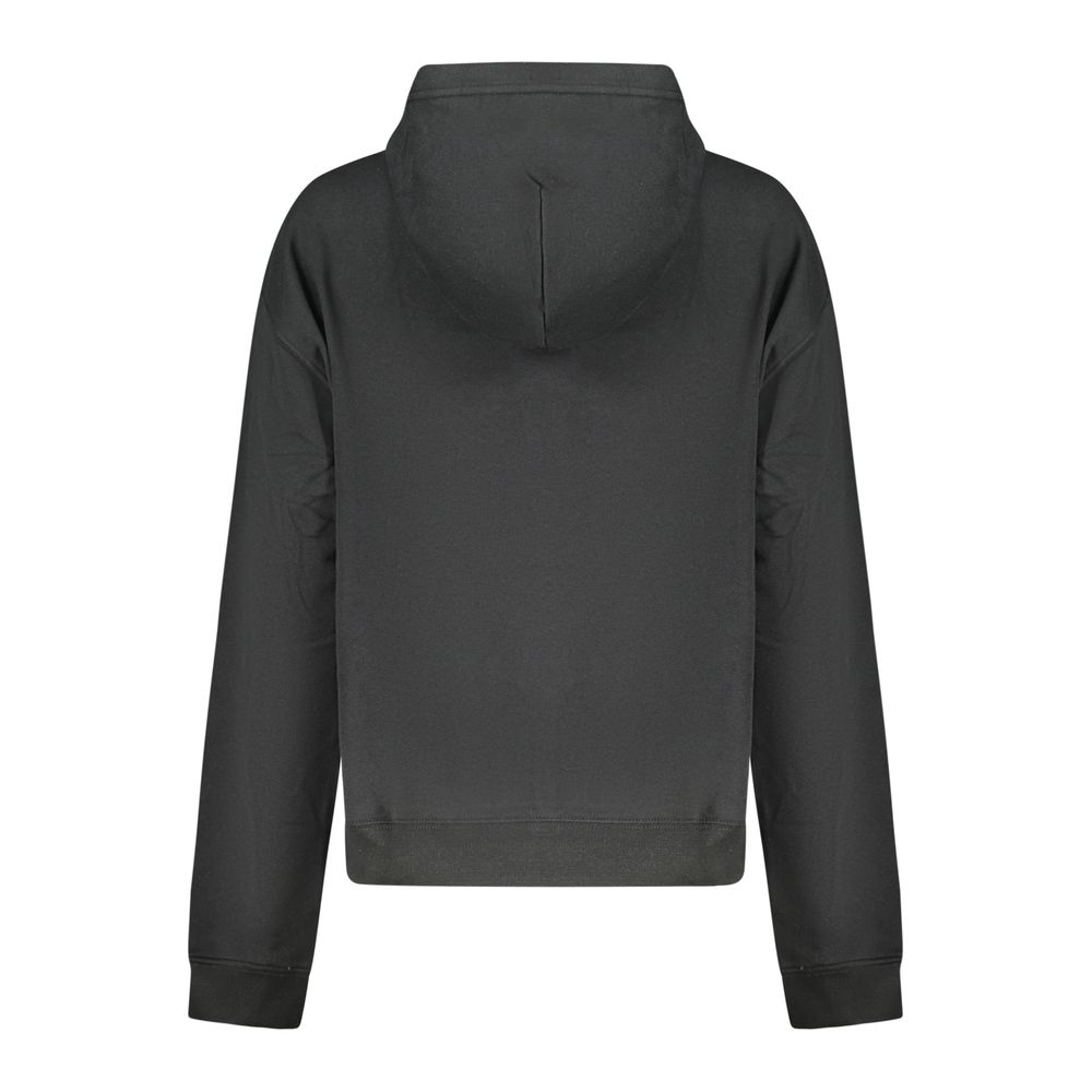 Sweat à capuche Converse femme en coton noir – CO-44304