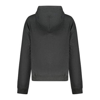Sweat à capuche Converse femme en coton noir – CO-44304