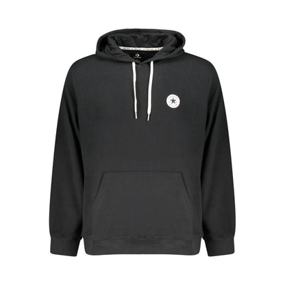 Sweat à capuche Converse homme en coton noir – CO-44306