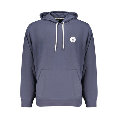 Sweat à capuche Converse homme en coton bleu – CO-44314