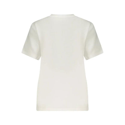 Converse White Cotton Womens T-Shirt by Converse