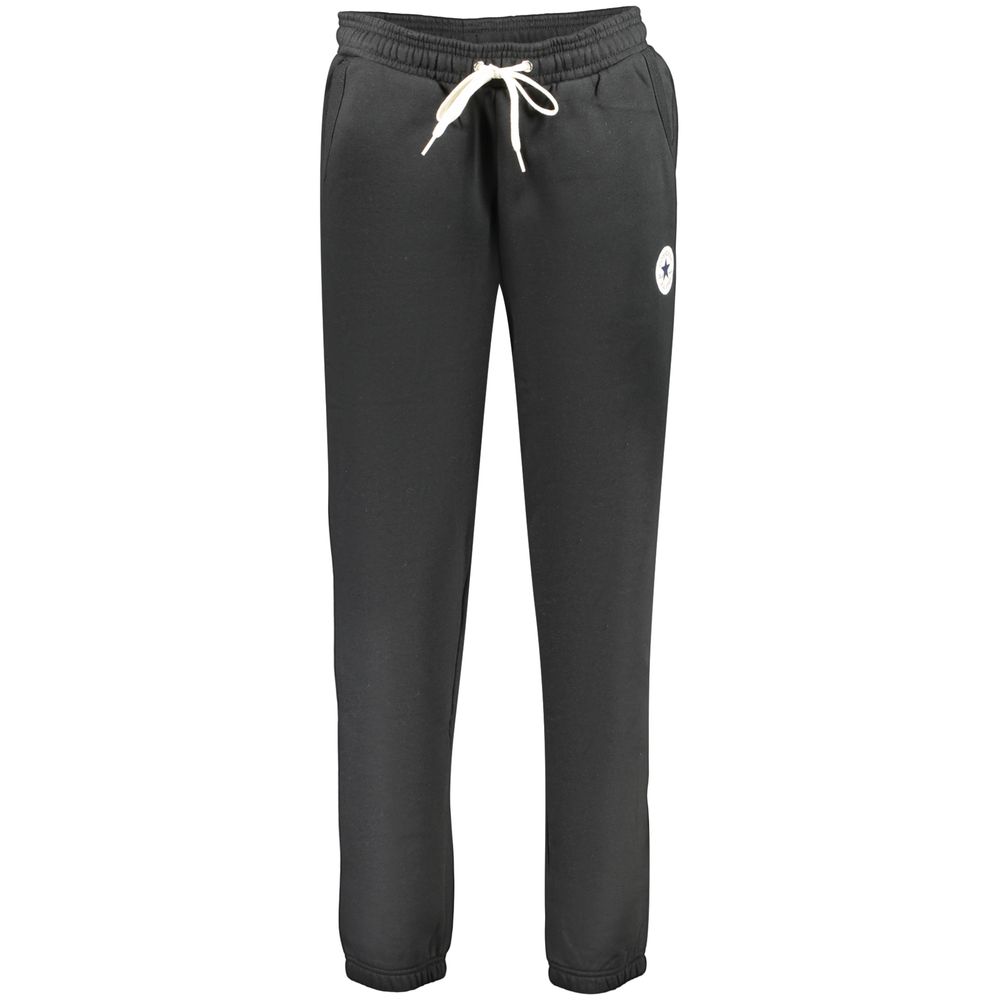 Pantalon de survêtement Converse femme en coton noir – CO-44311