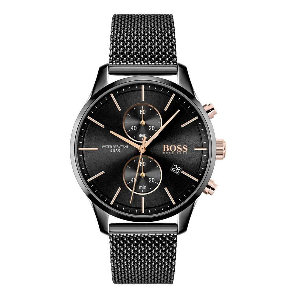 Hugo Boss Black Stainless Steel Dress Watch by Hugo Boss