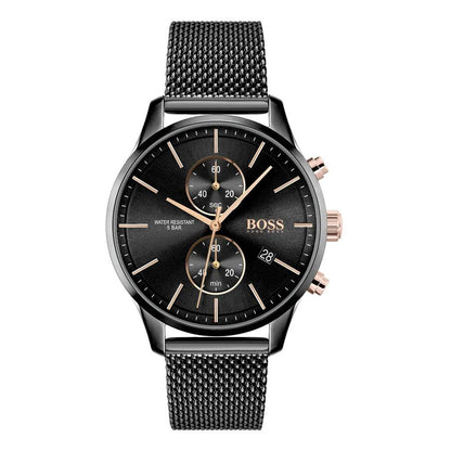 Hugo Boss Black Stainless Steel Dress Watch by Hugo Boss
