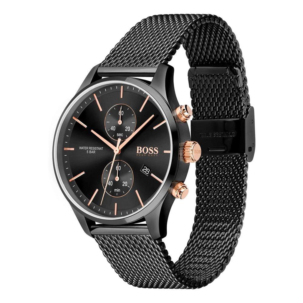 Hugo Boss Black Stainless Steel Dress Watch by Hugo Boss