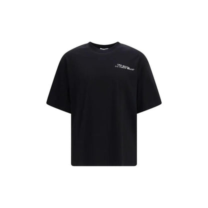 Off-White Black Cotton T-Shirt by Off-White