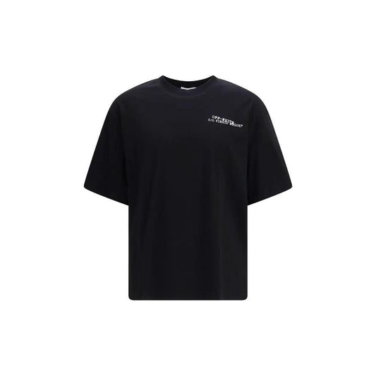 Off-White Black Cotton T-Shirt by Off-White
