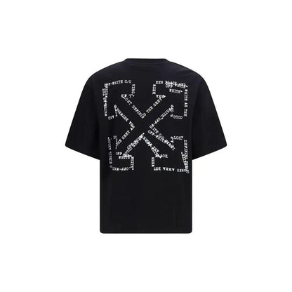 Off-White Black Cotton T-Shirt by Off-White