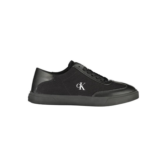 Calvin Klein Black Polyester Athletic Sneakers by Calvin Klein