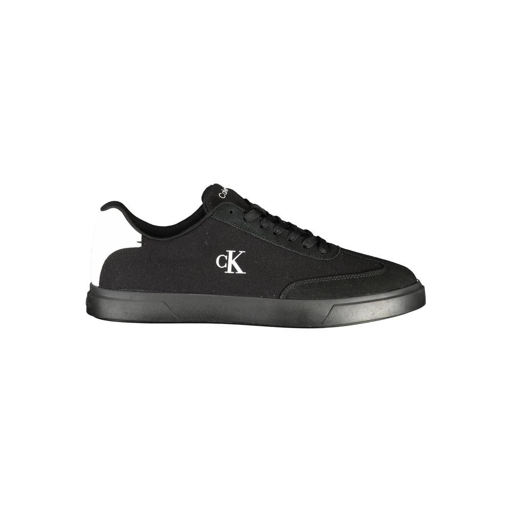 Calvin Klein Black Polyester Athletic Sneakers by Calvin Klein